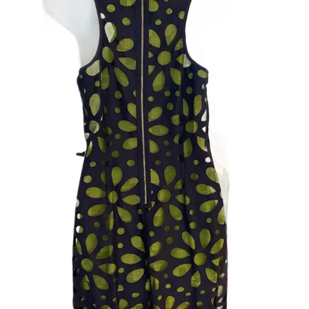 Ivy & Blu Maggy Boutique - 4 green / navy overlay , polyester, cotton - Picture 5 of 7